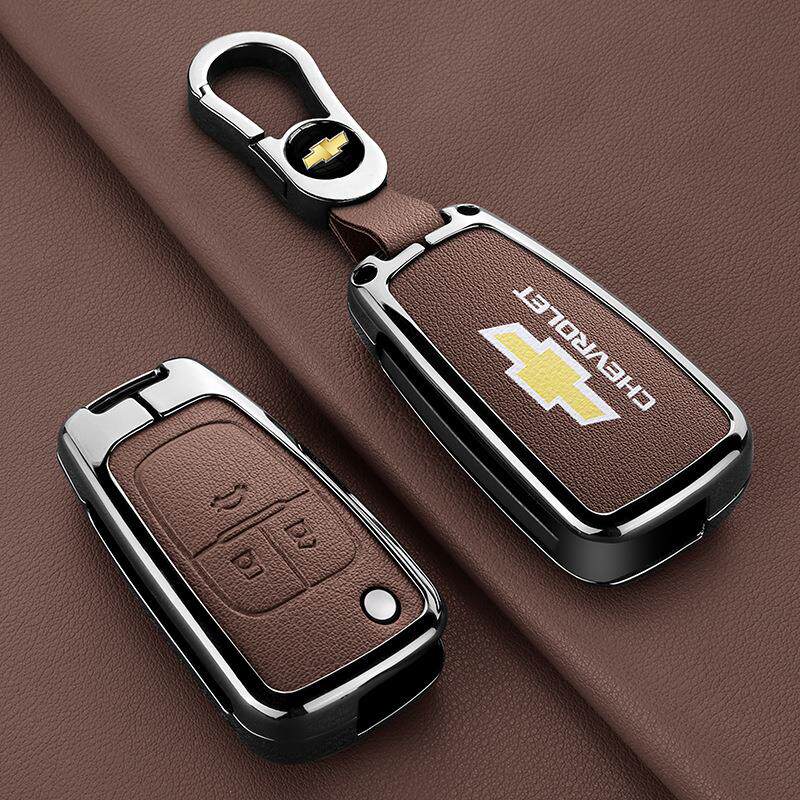 丰适用于雪佛兰钥匙套21款至22款科鲁泽专用包男式金属全包车钥匙