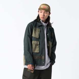 结构机能多袋拼接户外工装 非工业用 夹克外套男 OFF原创 LIFT