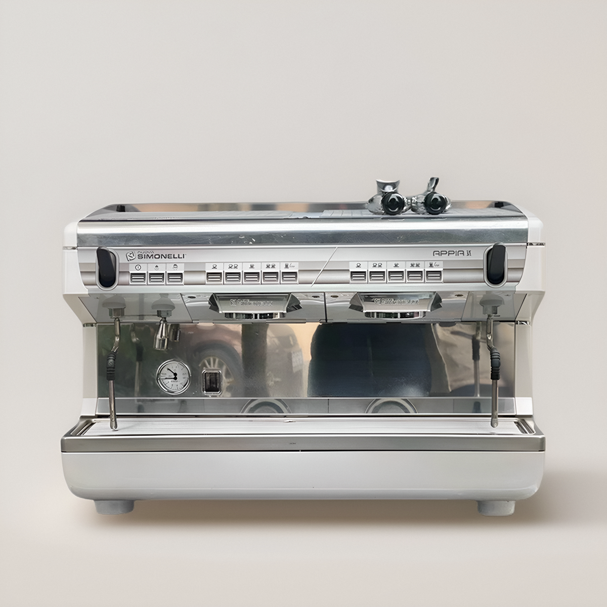 商用半自动咖啡机诺瓦appia2双头电控意大利进口二手精品包售后