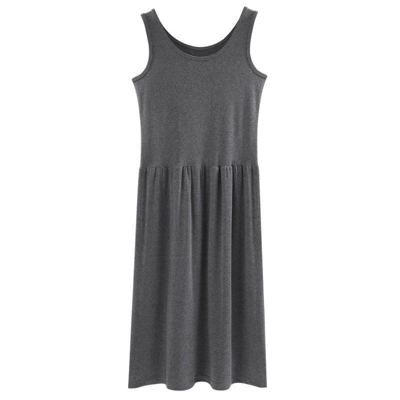 韩版连衣裙复古内搭吊带桔梗背心