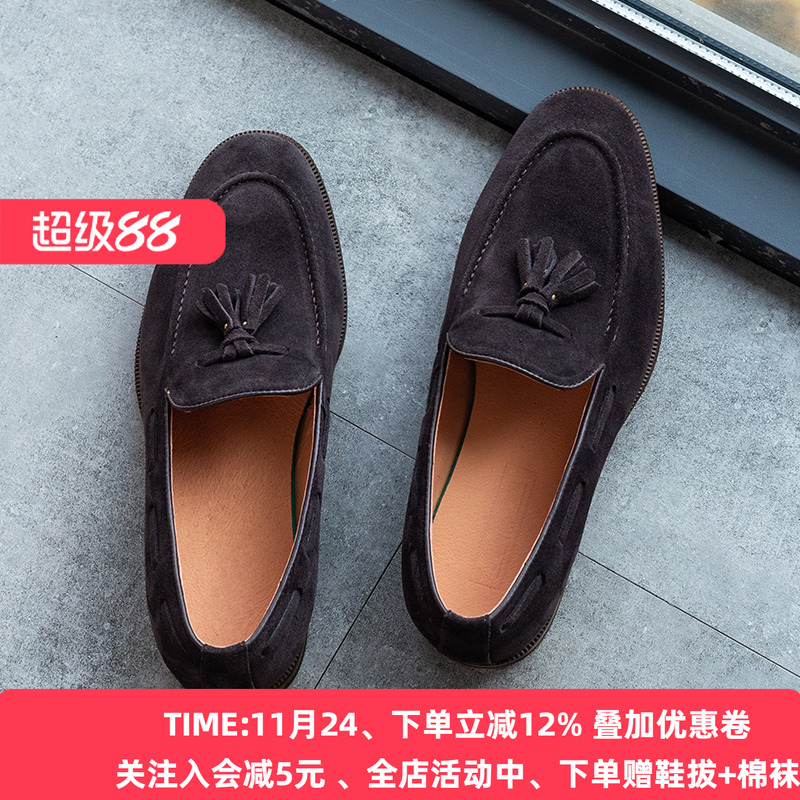 英伦风乐福鞋男款2025新款