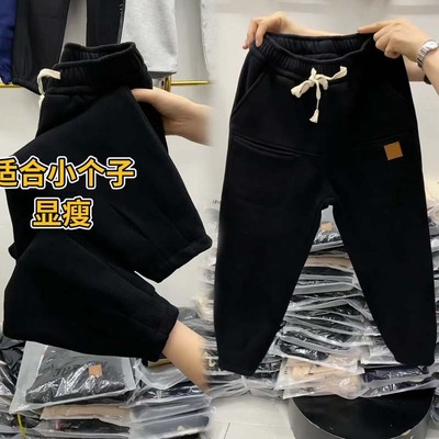 高腰显瘦百搭休闲小个子九分卫裤