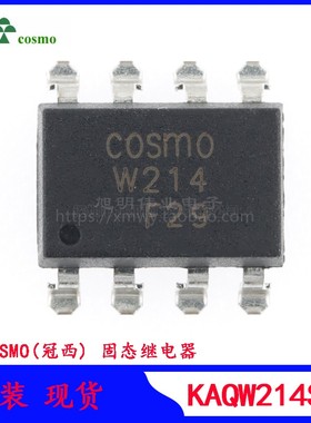 KAQW214A cosmo冠西400V固态ACDC继电器输出PhotoMOS