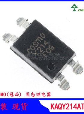 KAQY214ATLD cosmo冠西400V固态ACDC继电器输出PhotoMOS Y214