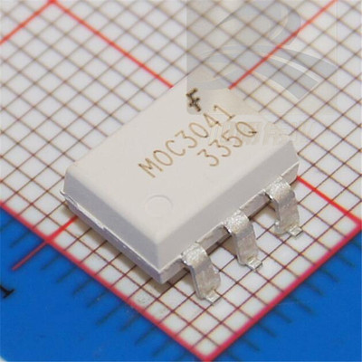 MOC3041SR2M 高速光耦MOC3041 SOP6 FAIRCHILD仙童 原装正品