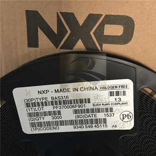 BAS316 供应NXP原装正品 开关二极管 SOD-323 丝印 A6 3000只/盘