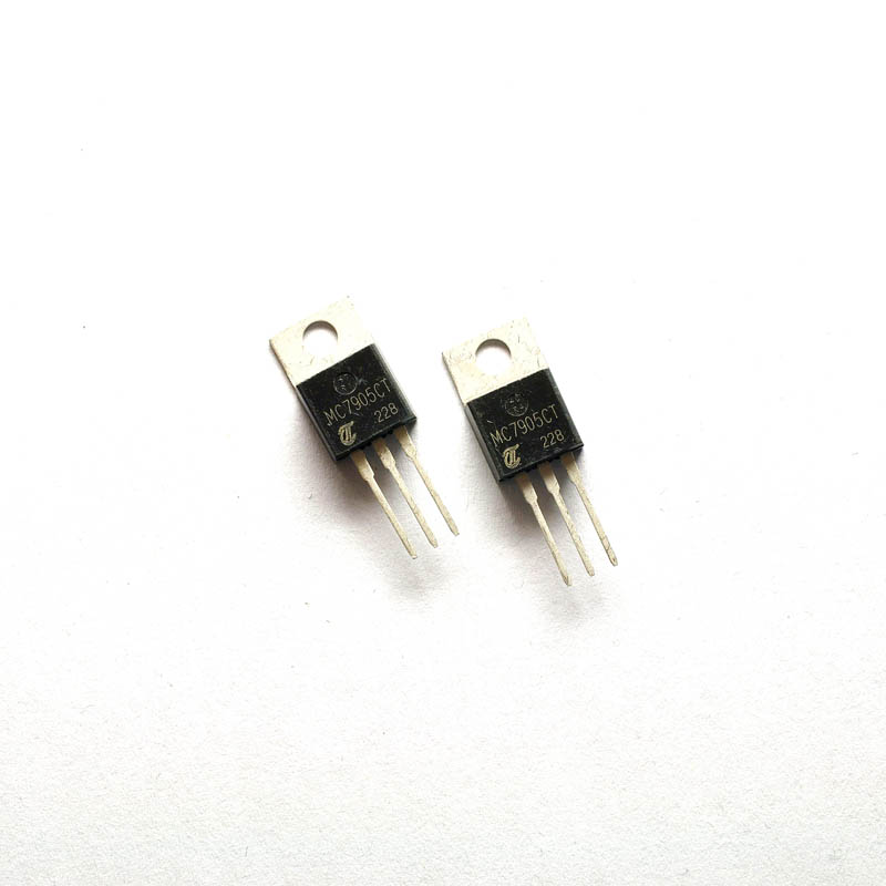 佐田|三极管 MC7905CT 5V/1A 三端稳压器 TO-220(10个)