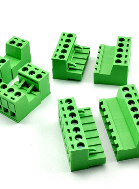 免焊式 插拔式接线端子 KF2EDG5.08-4P 间距5.08MM 对接式 对插式