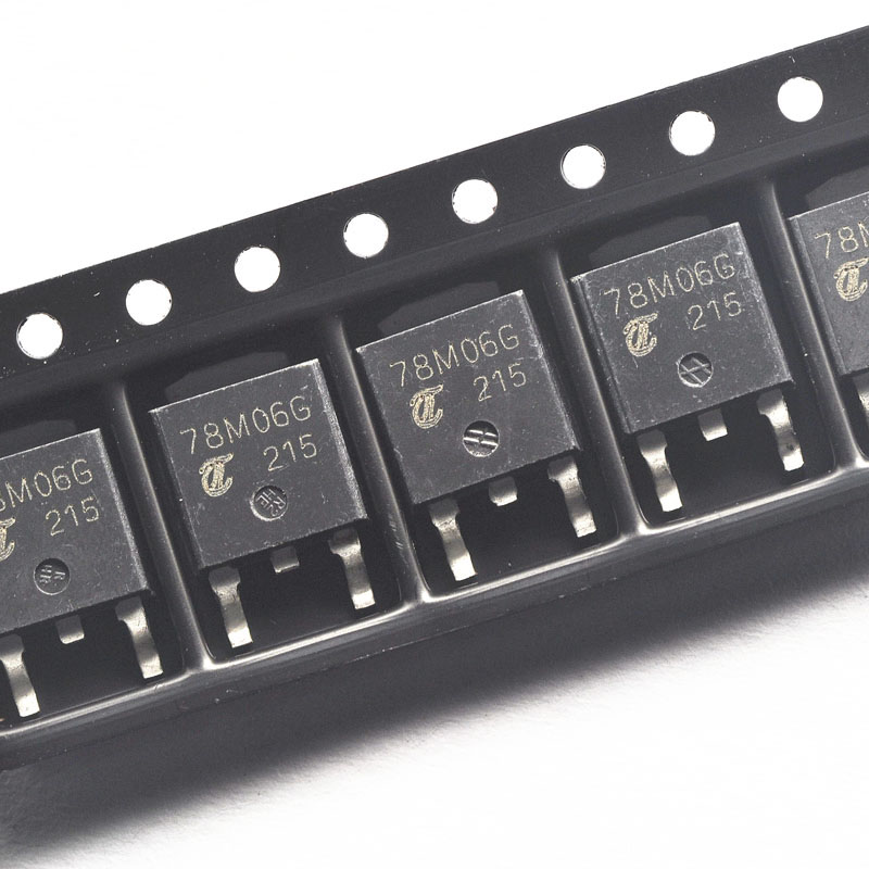 佐田|三极管MC78M06CDT 6V/0.5A 三端稳压器 TO-252(20个)