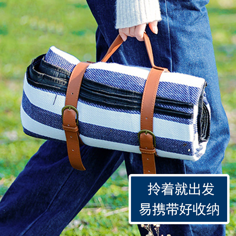 野餐垫防潮垫加厚加大号3米户外便携防水露营帐篷地垫踏春游垫子