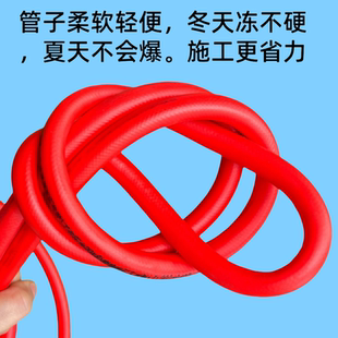 喷火枪管子喷枪管高压防爆管内径8毫焊枪管液化气喷火枪胶管防冻