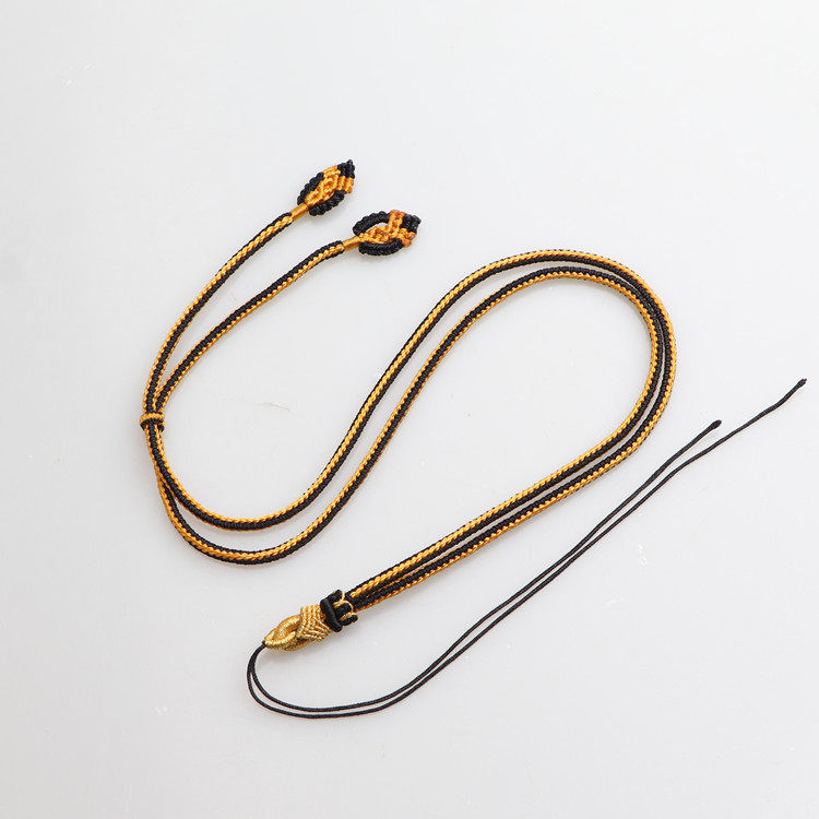 皇冠结手工编织翡翠玉绳子吊坠挂绳男女高档蜜蜡挂绳项链绳挂件绳