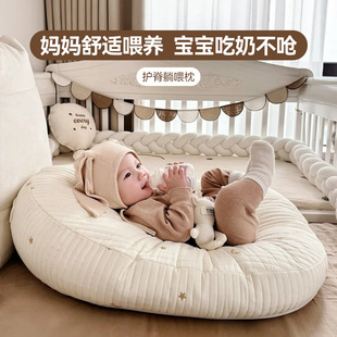 婴儿防吐奶斜坡枕垫防溢奶呛奶新生儿躺靠垫喂奶躺喂神器宝宝枕头
