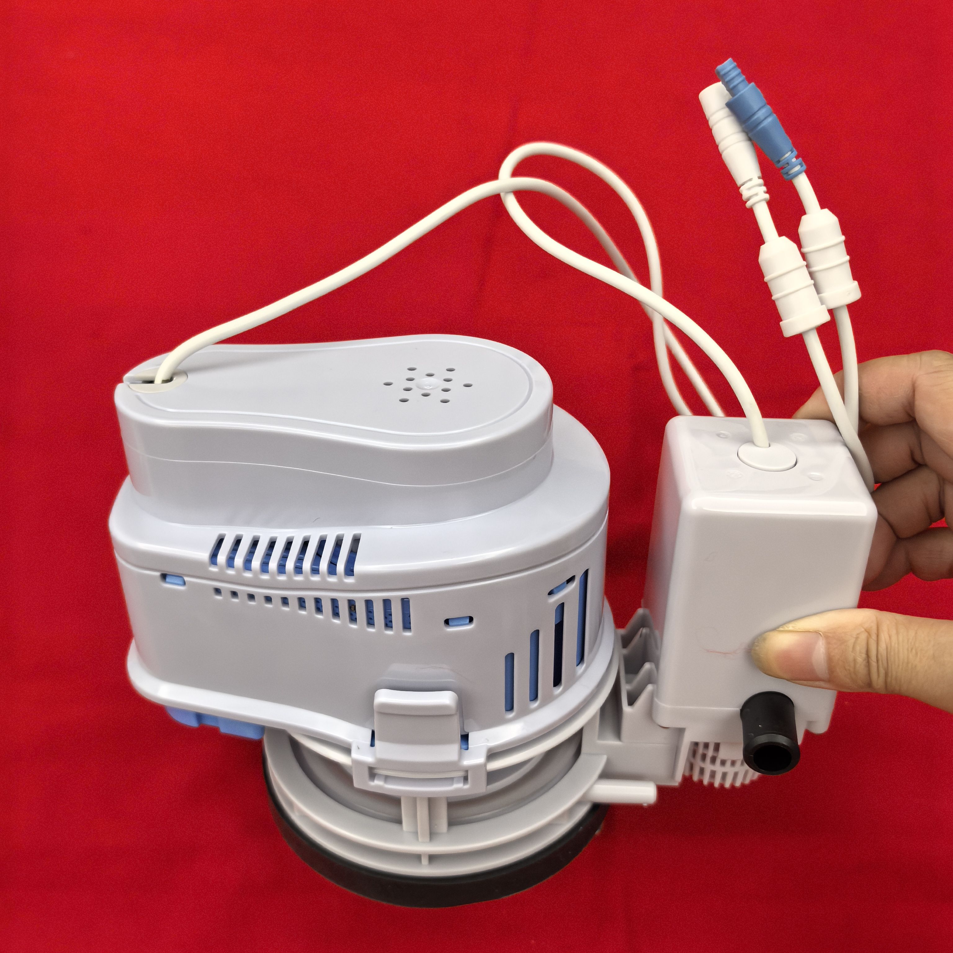 智能马桶陶瓷水箱排水阀静音冲水配件下沉陶瓷水箱水件电动排水阀