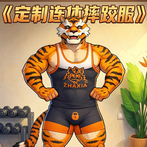 初汁定制连体摔跤服新品