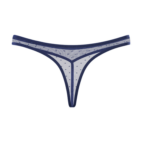 性感细带超薄透明网纱丁字裤女