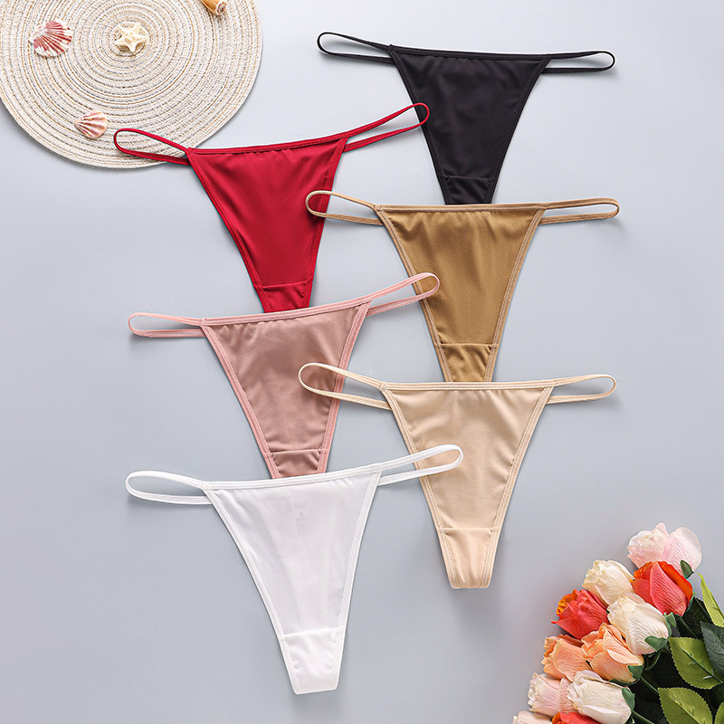 欧美性感细带丁字裤女低腰无痕薄款冰丝透气比基尼健身瑜伽T裤,女士内衣/男士内衣/家居服,女丁字裤,淘宝优惠券,粉丝福利购,淘宝优惠卷