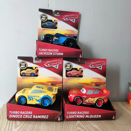 Гоночная мобилизация 3 Lightning McKrite Black Storm Jackson Jackson Cool Sister Elastic Acceleration Toy Car Model Fyx39