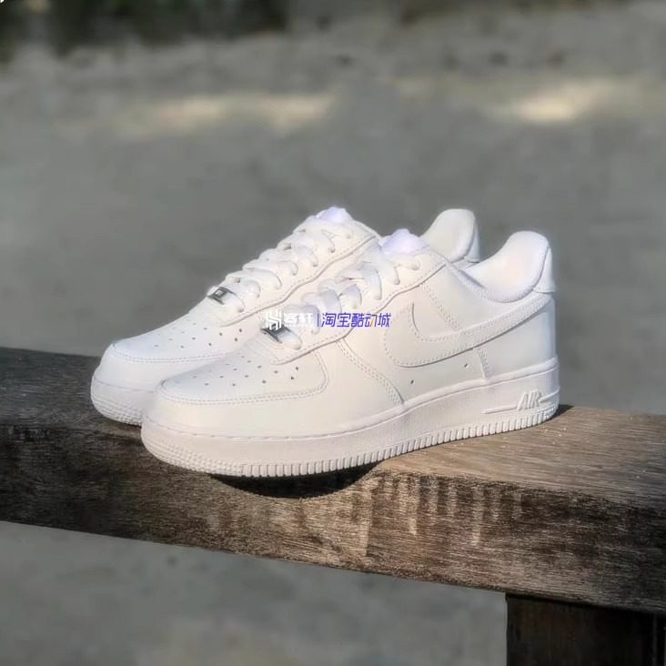 Nike/耐克Air Force 1 AF1全白纯白空军一号男休闲板鞋CW2288-111