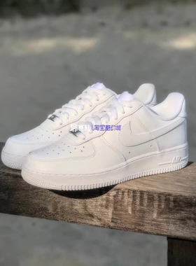 Nike/耐克Air Force 1 AF1全白纯白空军一号男休闲板鞋CW2288-111