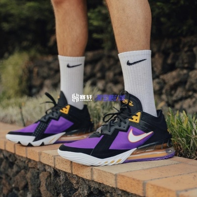 Nike詹姆斯lbj低帮湖人篮球鞋