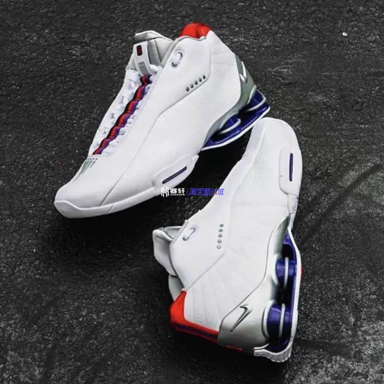 Баскетбольные кроссовки Nike Shox BB4 Carter, мужские, стиль Toronto Raptors, низкие, размер 38,5