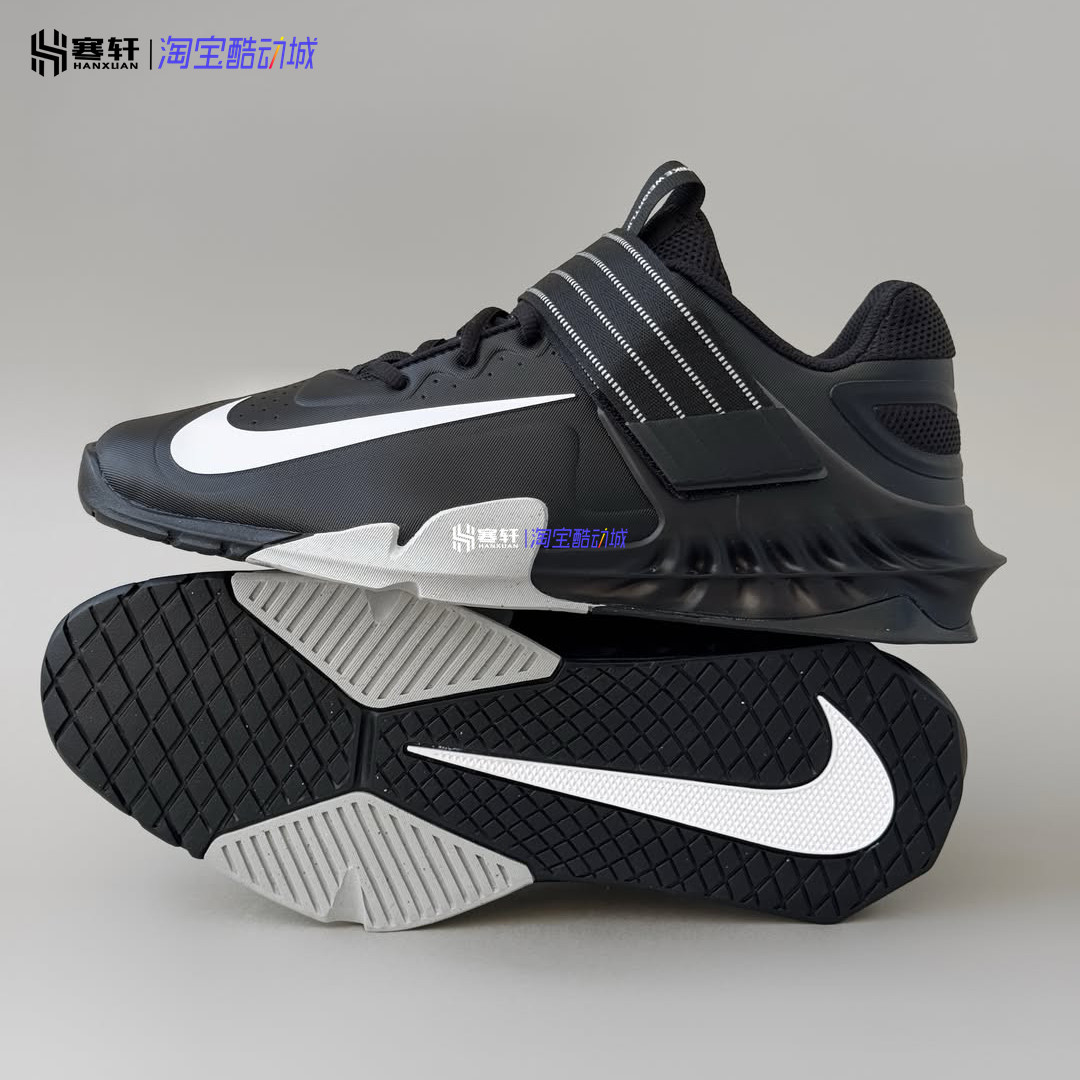 NIKE/耐克SAVALEOS 魔术贴支撑室内健身训练举重运动鞋CV5708-010