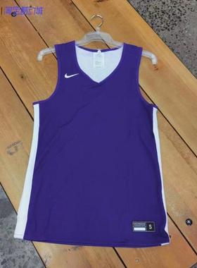 Nike耐克夏季双面穿男子篮球训练运动速干透气背心CQ4363-546-012