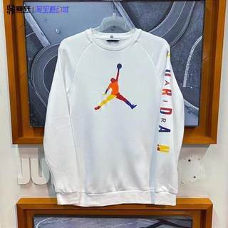 AIR JORDAN AJ飞人男子休闲加绒保暖运动套头卫衣 DA6729-010-100