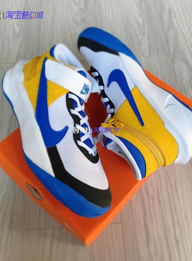 Nike耐克Team Hustle大童男女魔术贴篮球鞋DZ2760-141 FB1395-101