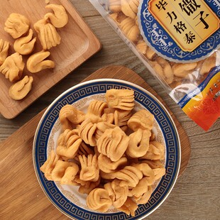 包邮毕力格泰黄油馓子 400g/328g内蒙古零食解饿早点果条糕点