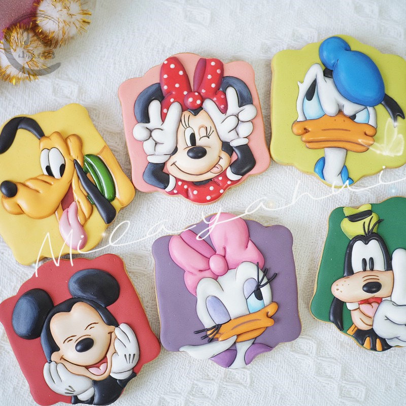 惠子老师卡通糖霜饼干模具米奇米妮唐老鸭高飞形象曲奇印模白色,厨房/烹饪用具,烘焙模具,淘宝优惠券,粉丝福利购,淘宝优惠卷