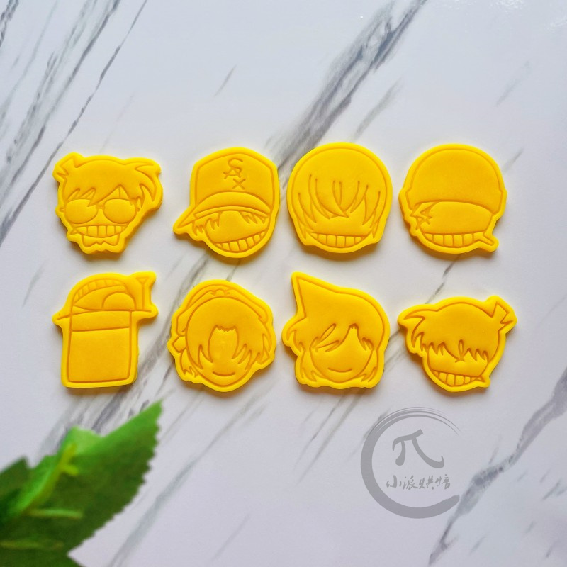 食品级PLA曲奇饼干模具柯南