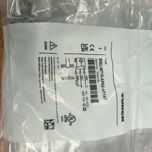 可维修BI8U-MT18-AP6X-H1141，图尔克传感器