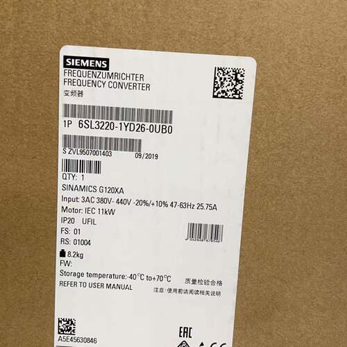 可维修6SL3220-1YD26-0UB0G120XA变频器11K议价