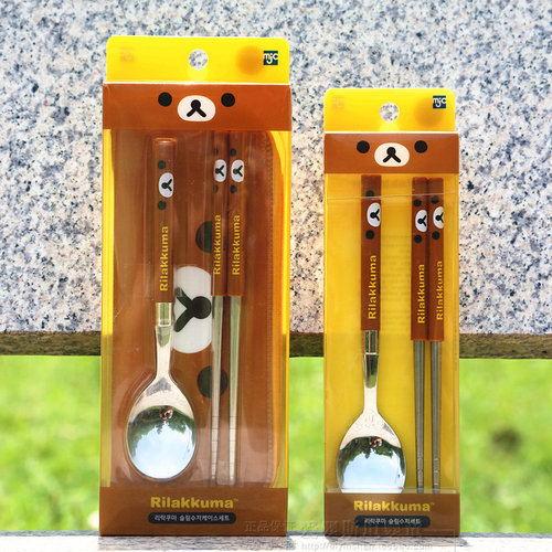 韩国学生儿童餐具可爱创意便携