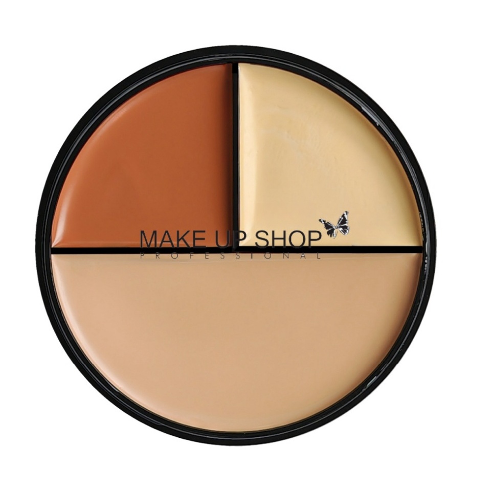 第三面3色遮瑕盘自然遮瑕