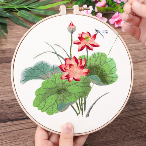 刺绣diy手工初学者自绣花图案