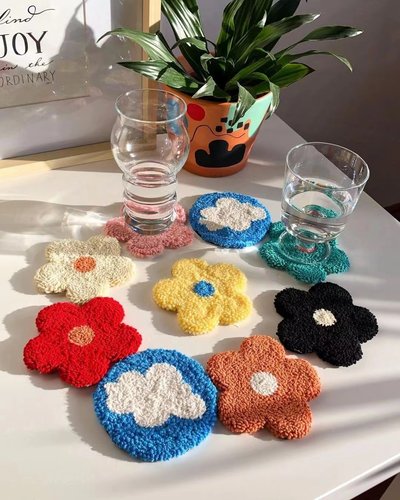 俄罗斯戳戳绣diy手工毛线