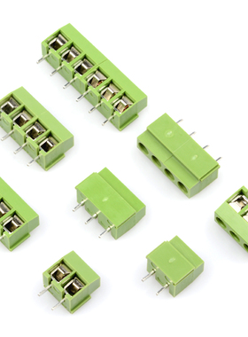 接线端子 KF126 2P 3P 间距5.0MM可拼接 螺钉式 250V/8A