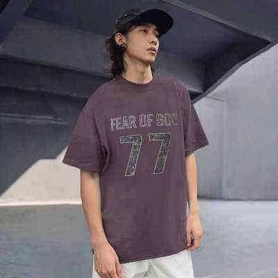 FEAROFGODFOG短袖宽松男女T恤