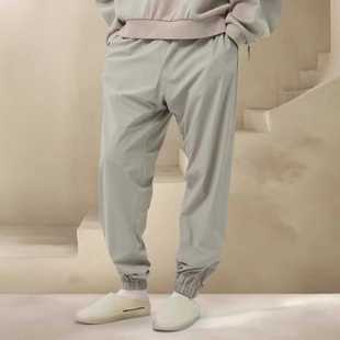 FEAR 24潮牌休闲裤 高街尼龙抽绳宽松束脚长裤 男女 GOD美式 FOG