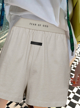 FEAR OF GOD主线第七季新款休闲短裤家居宽松纯色裤子男女FOG夏季