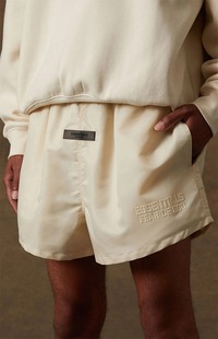 运动休闲裤 正品 GOD复线ESSENTIALS高街植绒梭织短裤 FOG夏 FEAR