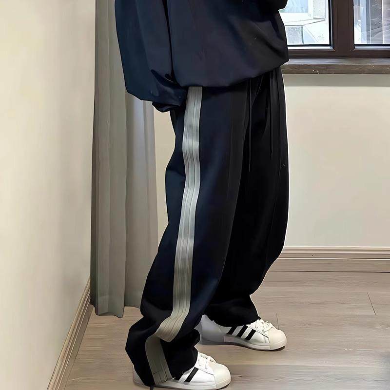 FEAR OF GOD联名三条杠美式直筒运动休闲长裤FOG秋冬潮牌卫裤男女