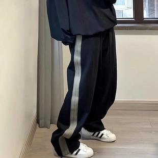 FOG秋冬潮牌卫裤 FEAR 直筒运动休闲长裤 GOD联名三条杠美式 男女