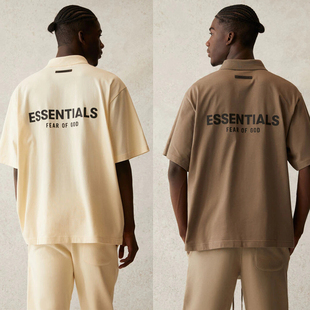 FOG高街男女宽松款 FEAR T恤POLO衫 GOD复线ESSENTIALS短袖 潮牌