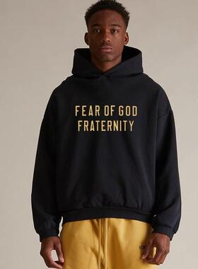 FEAR OF GOD FOG复线ESSENTIALS潮牌新款24FALL加绒连帽卫衣男女