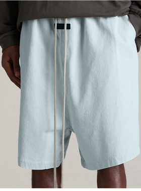 正品新款FOG FEAR OF GOD美式水洗松紧宽松牛仔五分短裤子男女潮