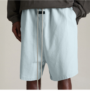 FEAR FOG GOD美式 子男女潮 正品 水洗松紧宽松牛仔五分短裤 新款